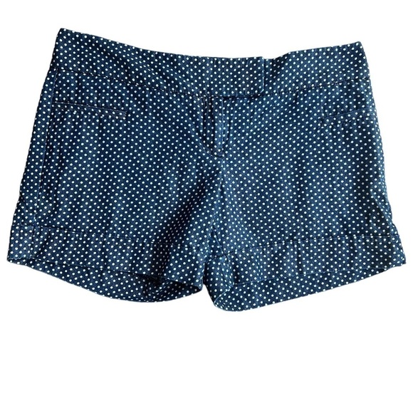 Outback Red Women’s Navy with White Polka Dots Shorts Size 6 - Picture 3 of 12